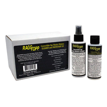 SOFT TOP PLASTIC WINDOW CLEANER & PROTECTANT KIT Windows & Plastic